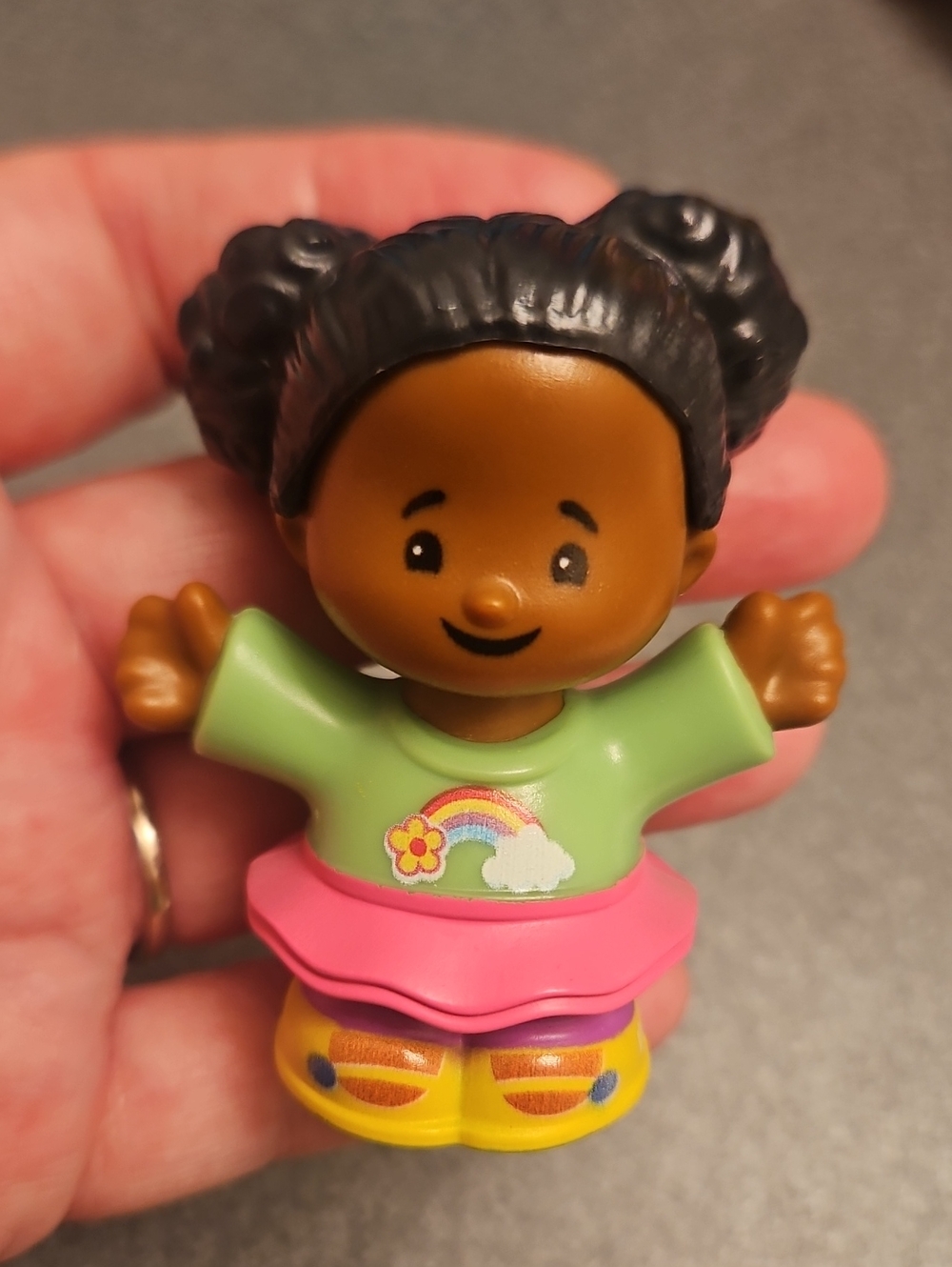Fisher-Price Little People Tessa figure.